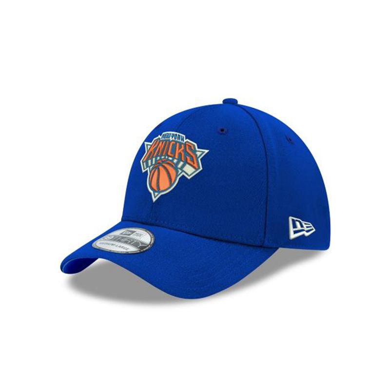 NBA New York Knicks Team Classic 39Thirty Stretch Fit (HHG6026) - Blue New Era Caps